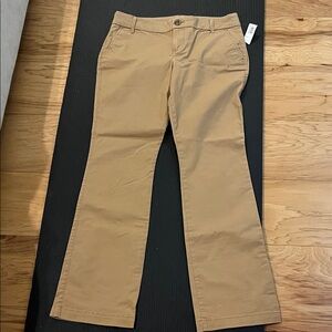 NWT Old Navy Tan Flare Pants